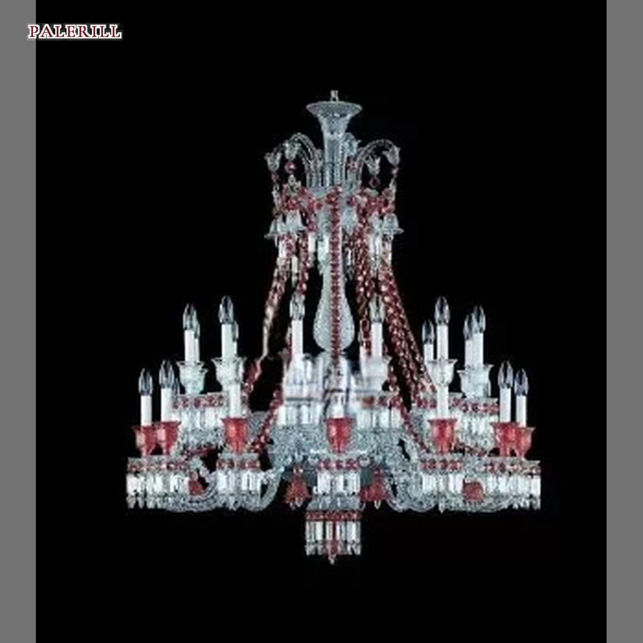 AM0866 — French Duplex Ballroom Stainless Steel Chandelier for Living Rooms