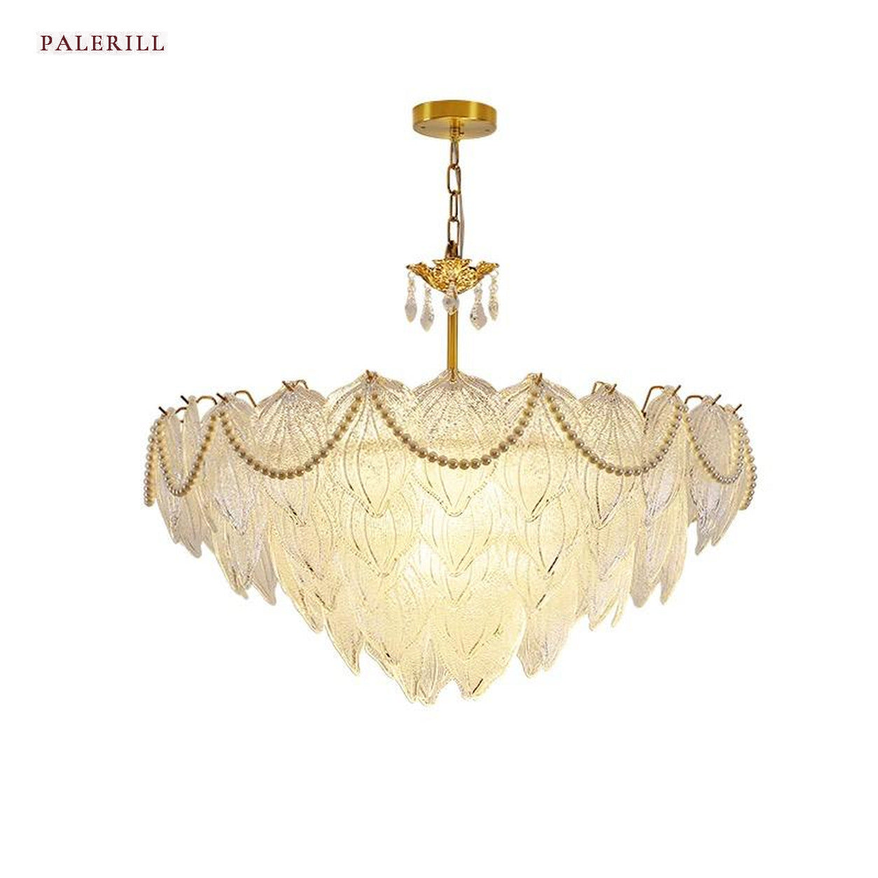 AM0565 — Modern Minimalist Pearl Pearl Chandelier for Living Rooms
