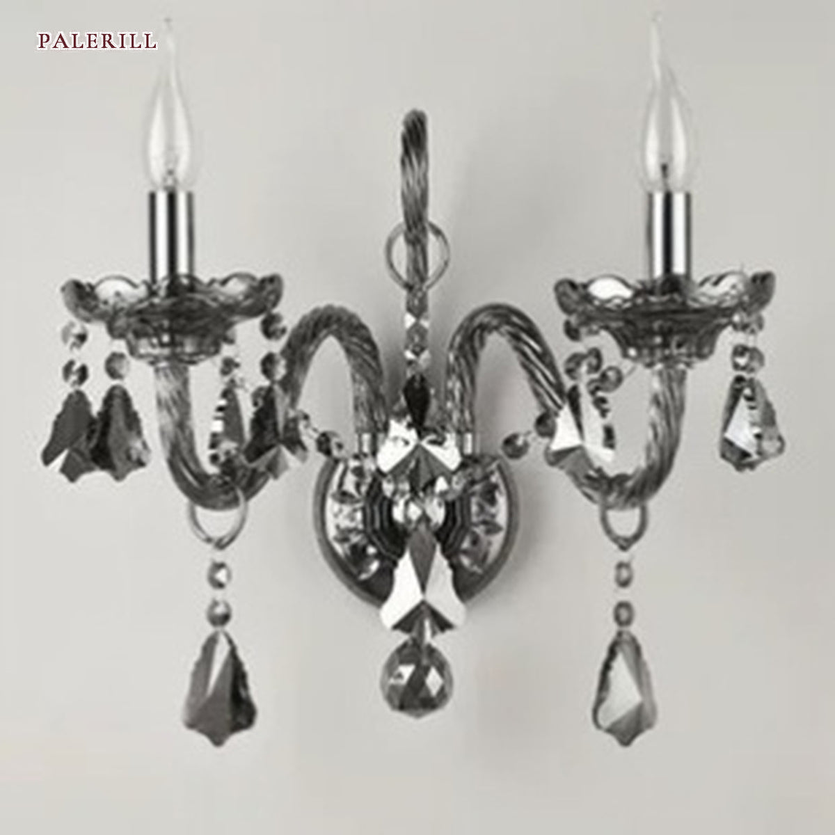 AM0735 — European Stairwell Crystal Wall Light for Living Rooms & Dining Rooms