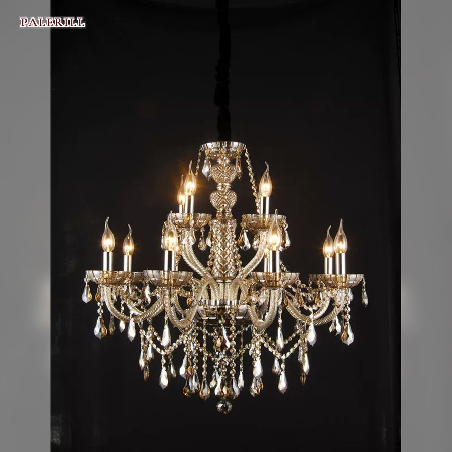 AM0749 — European Crystal American Chandelier for Dining Rooms