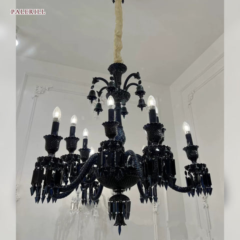 matching two-head crystal wall light with LED