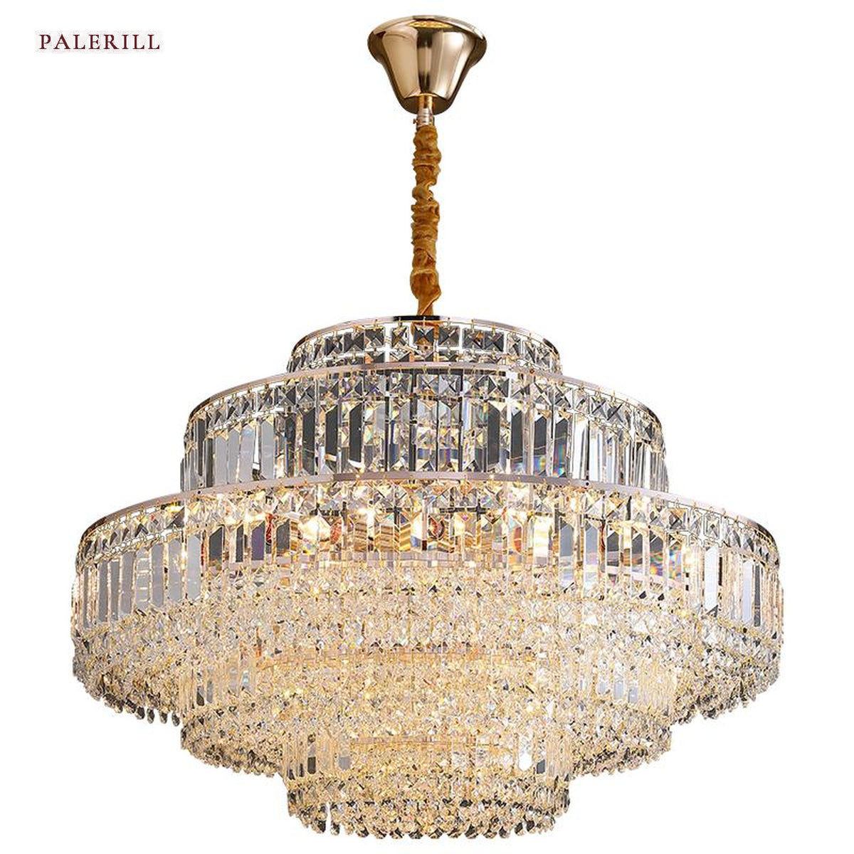 AM0598 — Modern Minimalist Crystal Chandelier for Living Rooms
