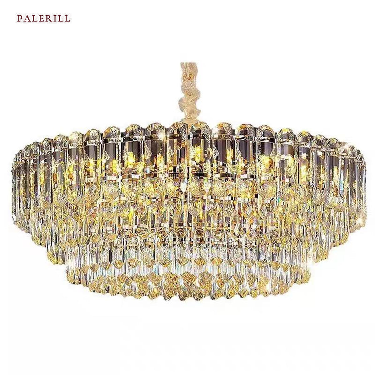 AM0689 — Postmodern Crystal Chandelier for Living Rooms