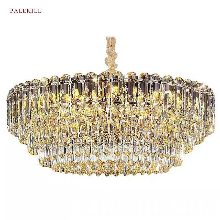 AM0689 — Postmodern Crystal Chandelier for Living Rooms