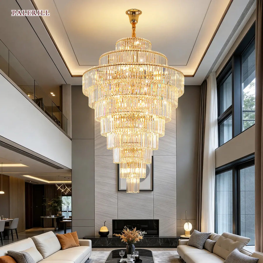 AM0542 — Crystal Chandelier for Living Rooms
