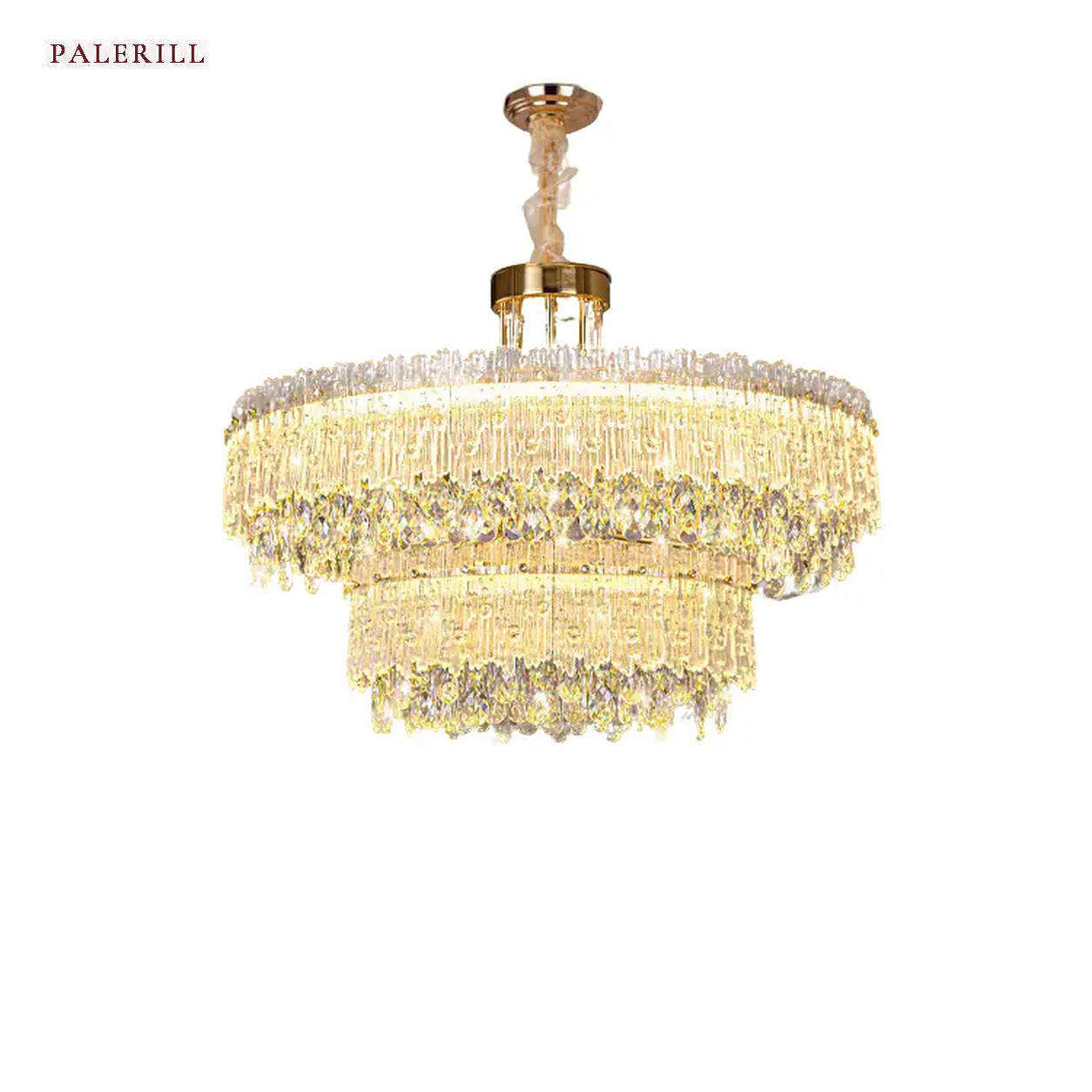 AM0611 — Modern Minimalist Crystal Chandelier for Living Rooms