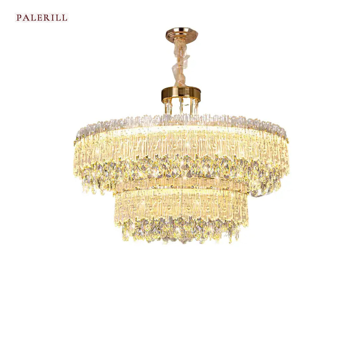 AM0611 — Modern Minimalist Crystal Chandelier for Living Rooms