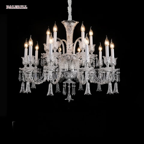 6 heads, K9 crystal, dia. 68 cm, H 60 cm, three-colour · 7W