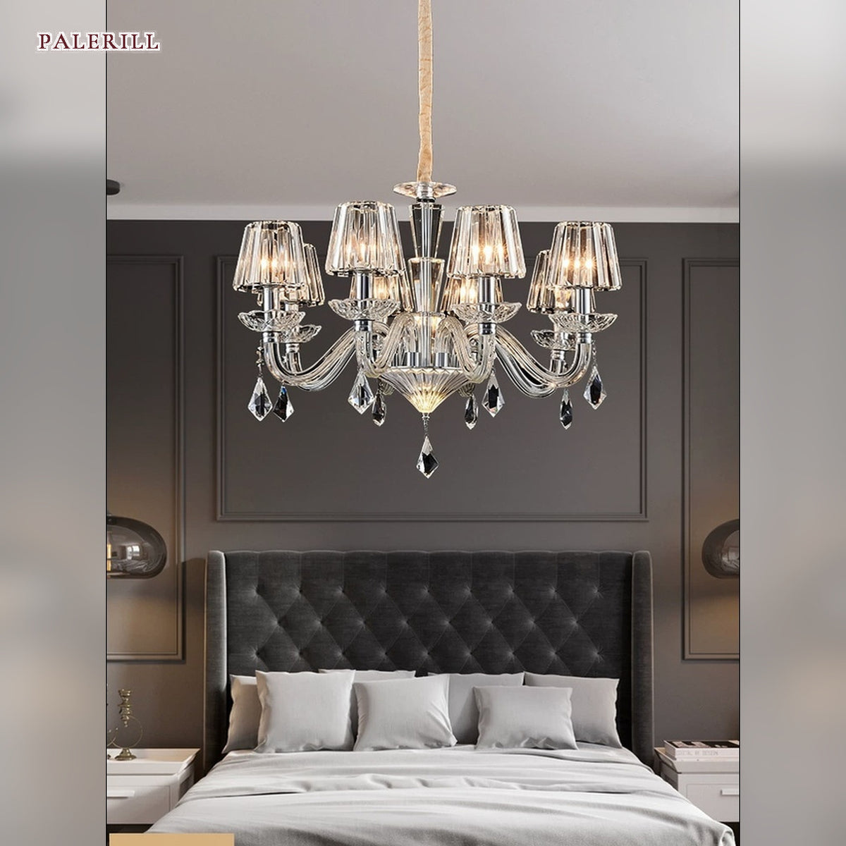 AM0859 — Modern Luxury Crystal French Chandelier for Living Rooms & Dining Rooms