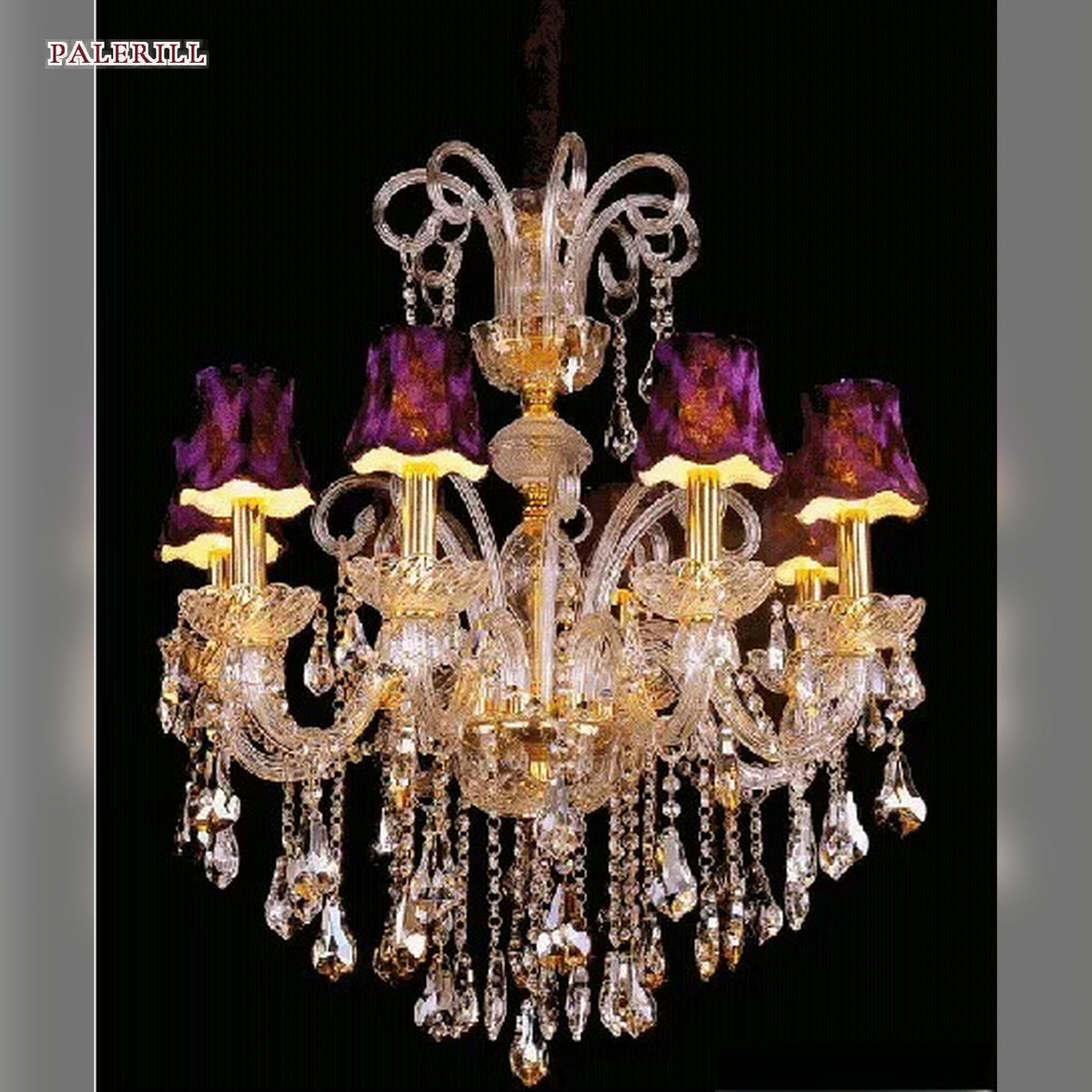 AM0737 — European Grand Hall Crystal Chandelier for Hotels & Ballrooms