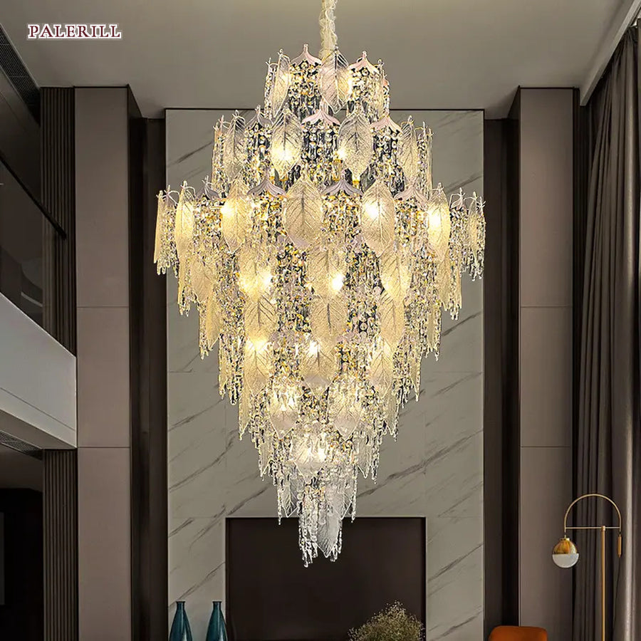 AM0481 — Light Luxury Golden Branch Chandelier for Living Rooms