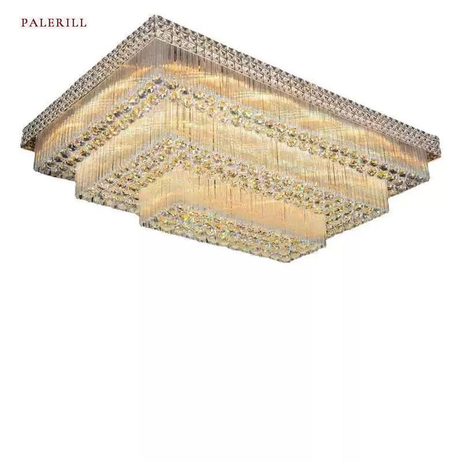 AM0516 — Grand Crystal Ceiling Light for Living Rooms
