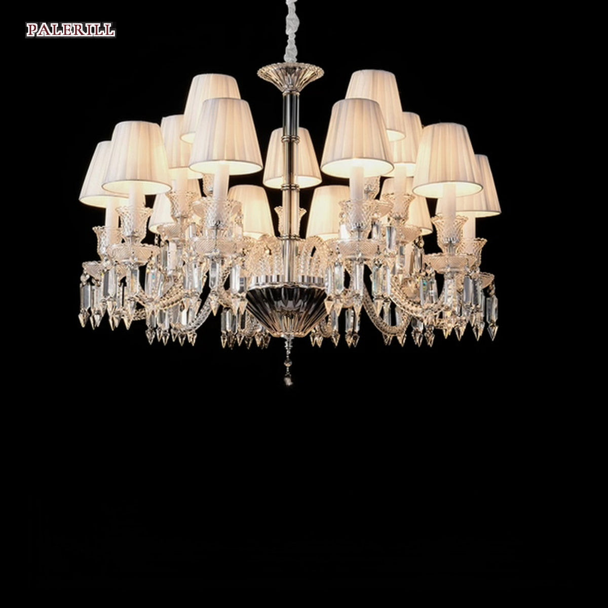 AM0843 — French Grand Hall Crystal Chandelier for Living Rooms