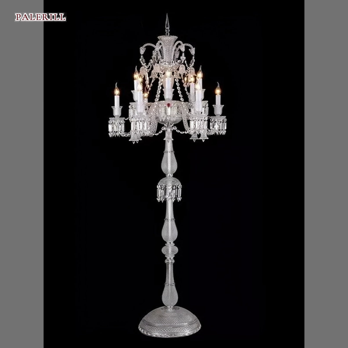 AM0731 — Modern Minimalist Crystal European Floor Lamp for Living Rooms & Bedrooms