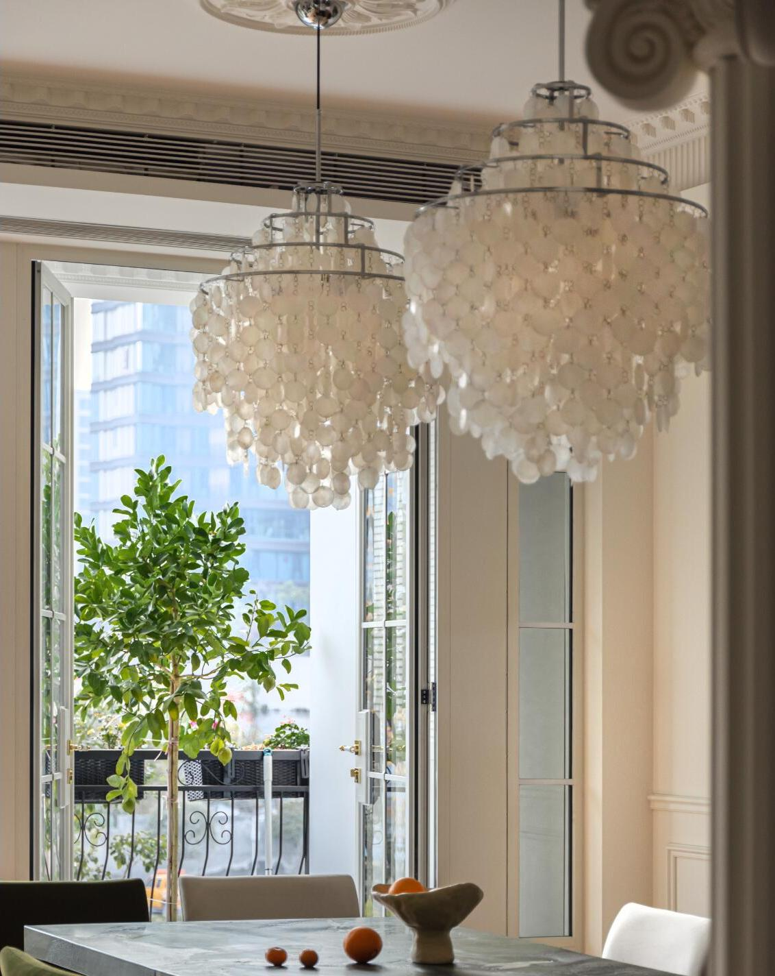 Layered Shell Pendant Light — AM0141, view 20