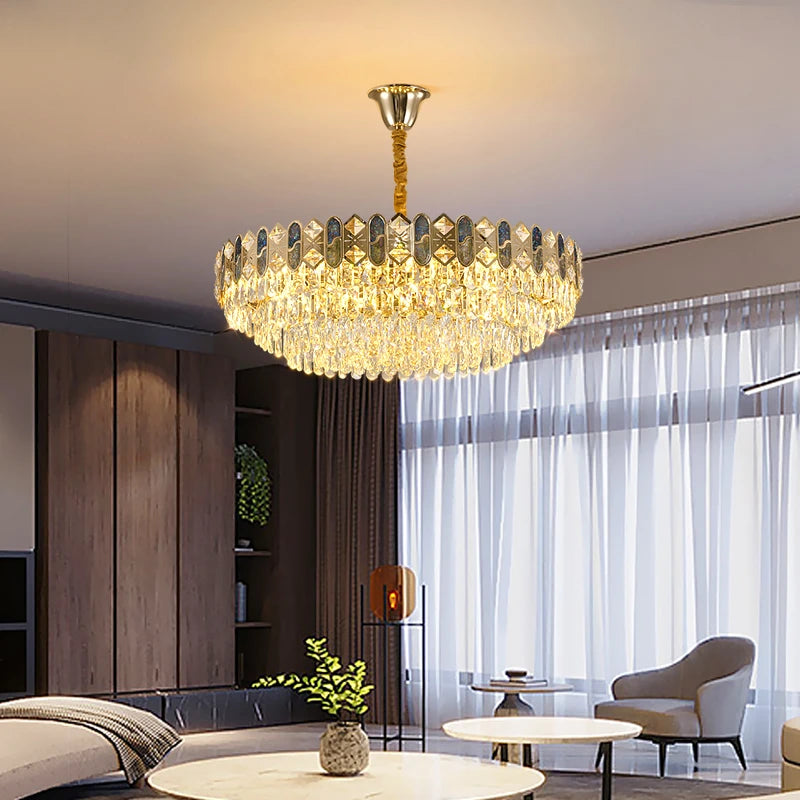 AM0009 · American Crystal Chandelier for Dining Rooms · 7 Configurations — AM0009, view 3