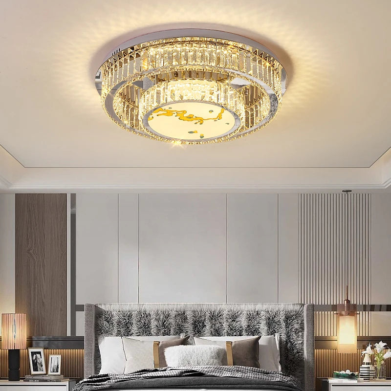 AM0110 · Flush Mount Enamel-Color Ceiling Light for Bedrooms · 4 Configurations — AM0110, view 3