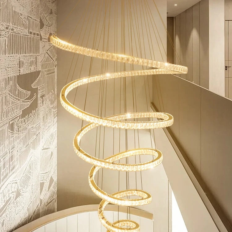 AM0104 · Modern Minimalist Crystal Chandelier for Living Spaces · 6 Configurations — AM0104, view 3