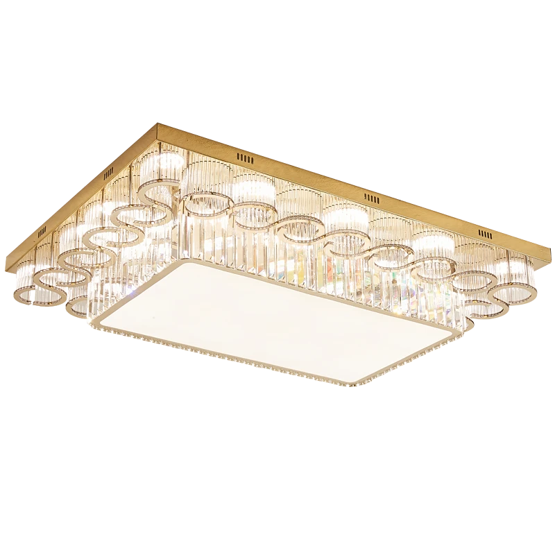 AM0112 · French Flush Mount Oval Ceiling Light for Bedrooms · 6 Configurations — AM0112, view 3