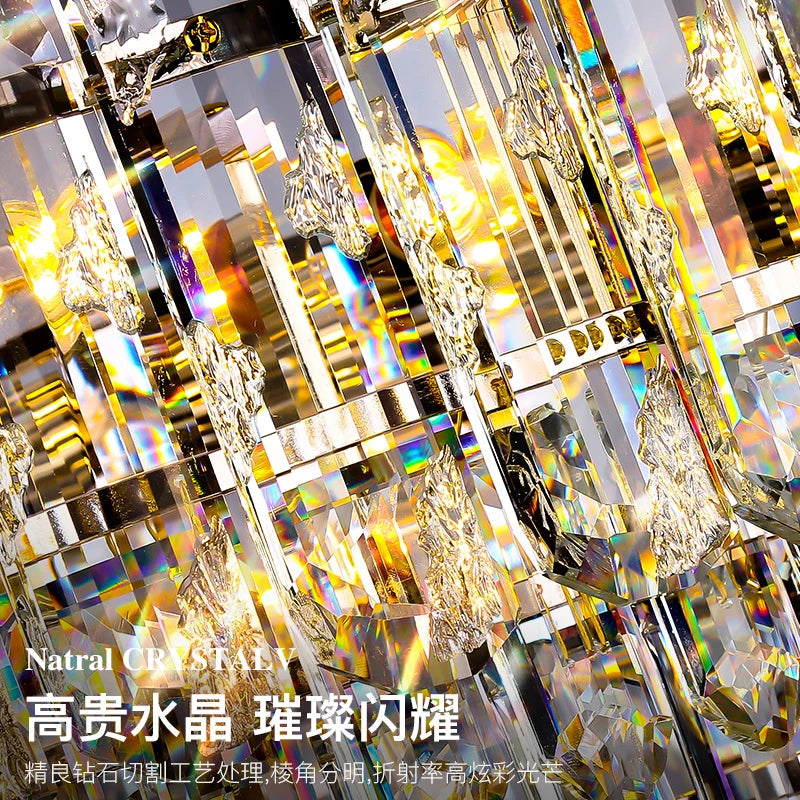 AM0029 · Nordic Crystal Chandelier for Living Spaces · 6 Configurations — AM0029, view 3
