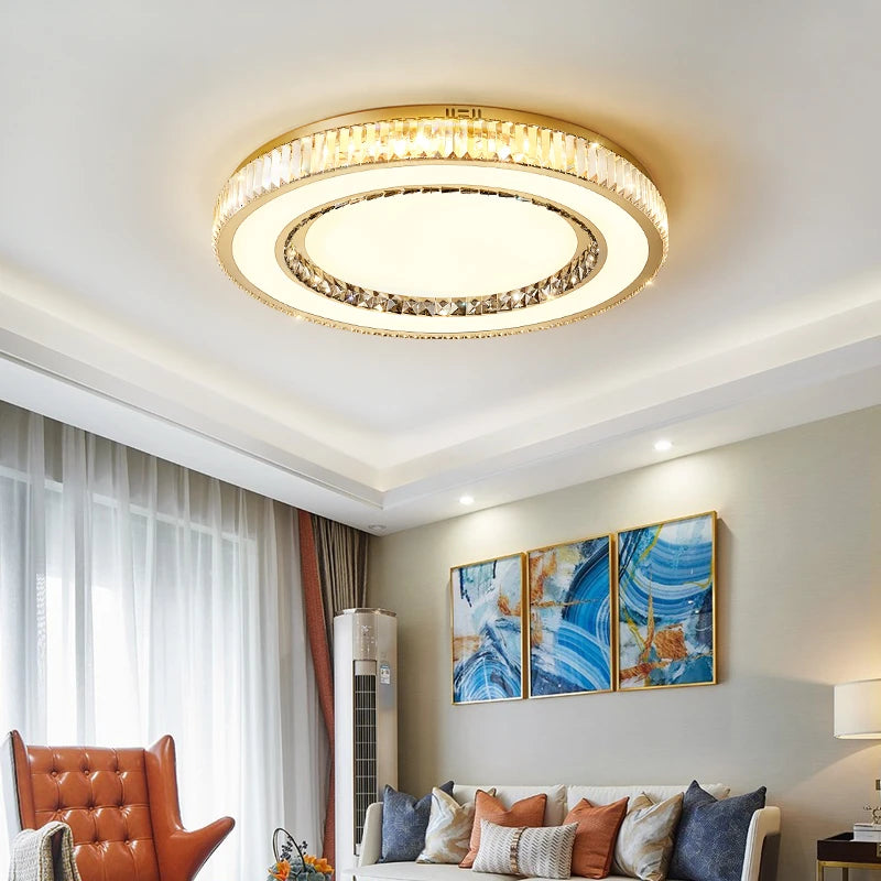AM0090 · French Flush Mount Trapezoid Ceiling Light for Bedrooms · 4 Configurations — AM0090, view 3