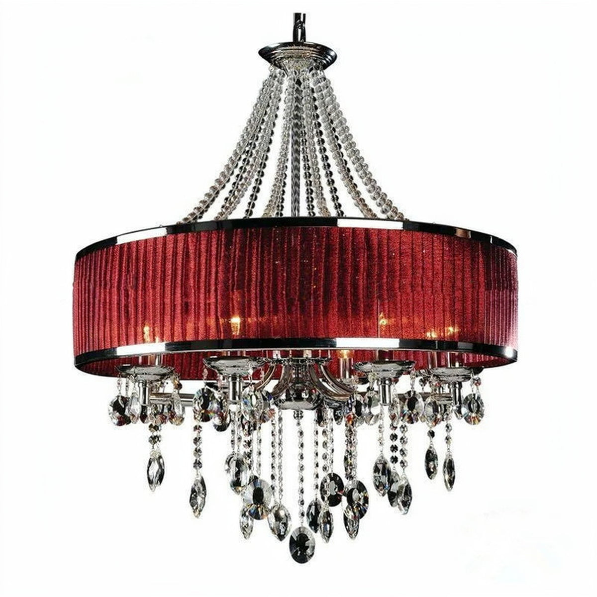 AM0785 — European Round Candle Iron Chandelier for Living Rooms & Dining Rooms