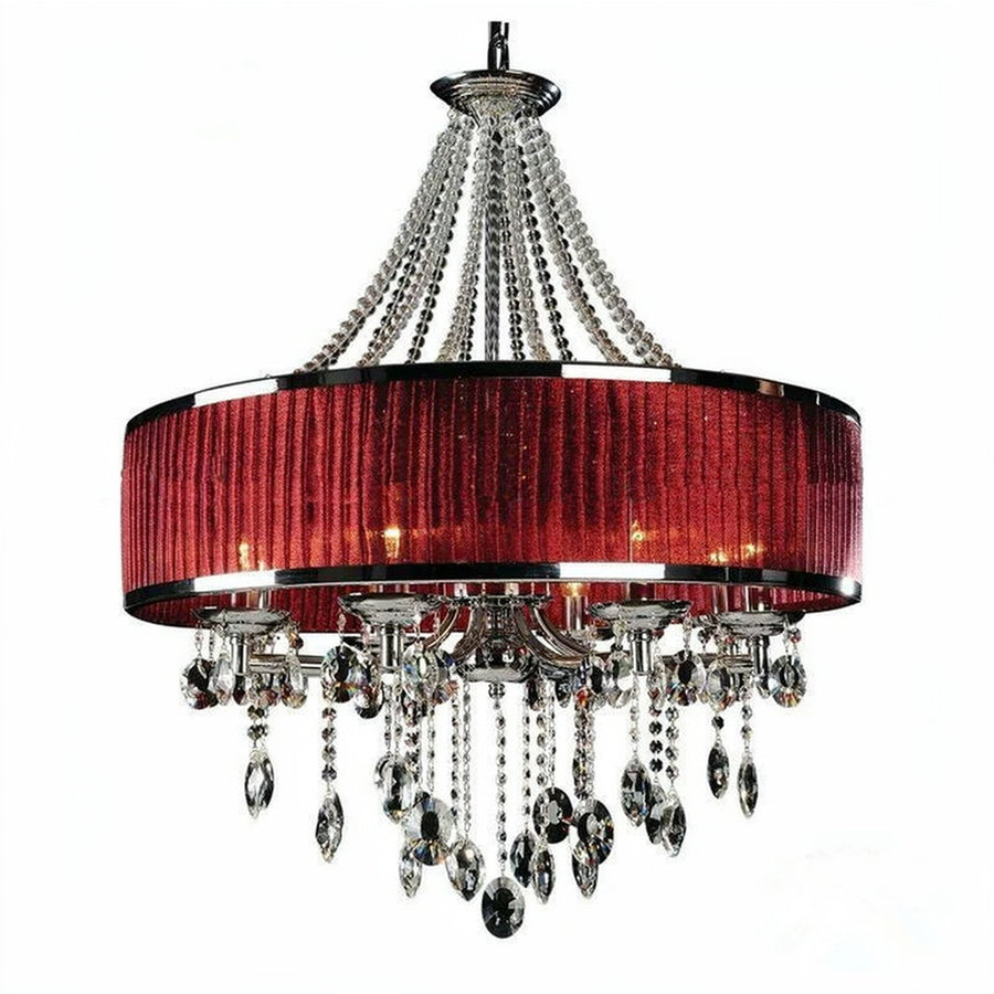 AM0785 — European Round Candle Iron Chandelier for Living Rooms & Dining Rooms