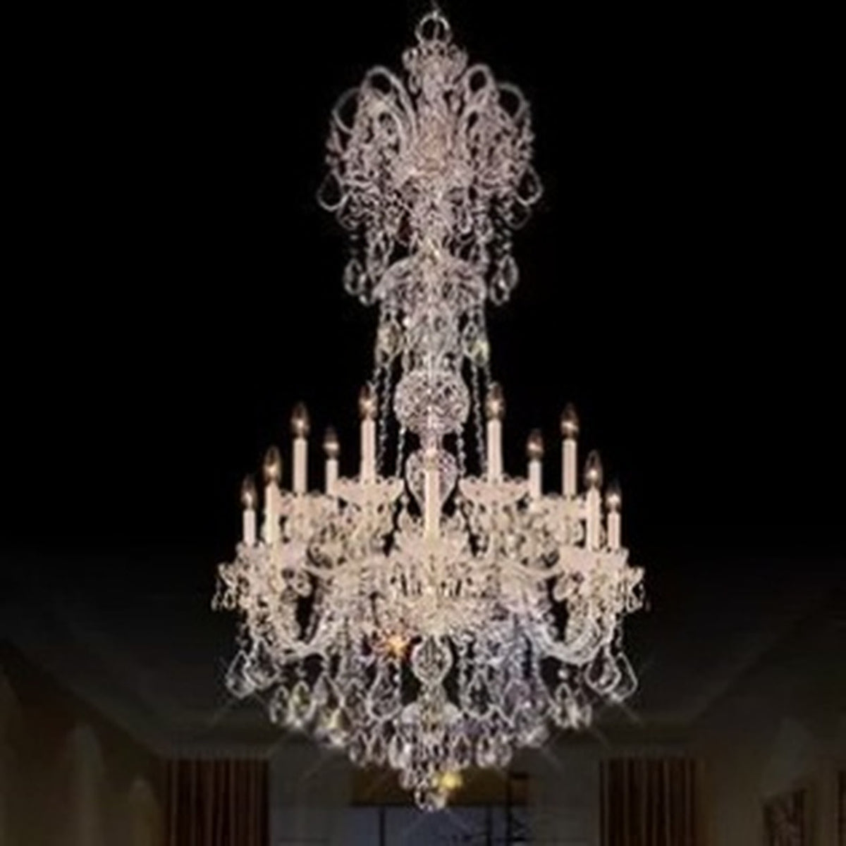 AM0793 — European Crystal Metal Chandelier for Dining Rooms