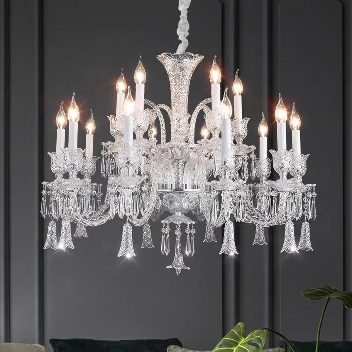 AM0688 — French Crystal Chandelier for Living Rooms