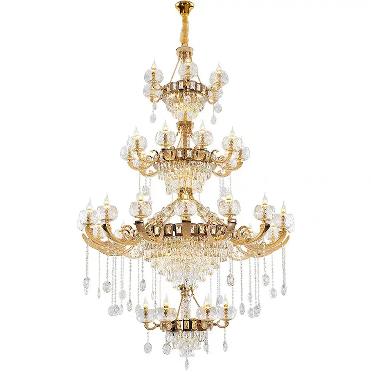 AM0551 — Light Luxury Stairwell Chandelier for Stairwells