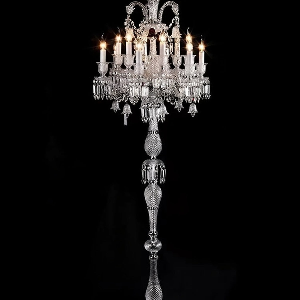 AM0731 — Modern Minimalist Crystal European Floor Lamp for Living Rooms & Bedrooms