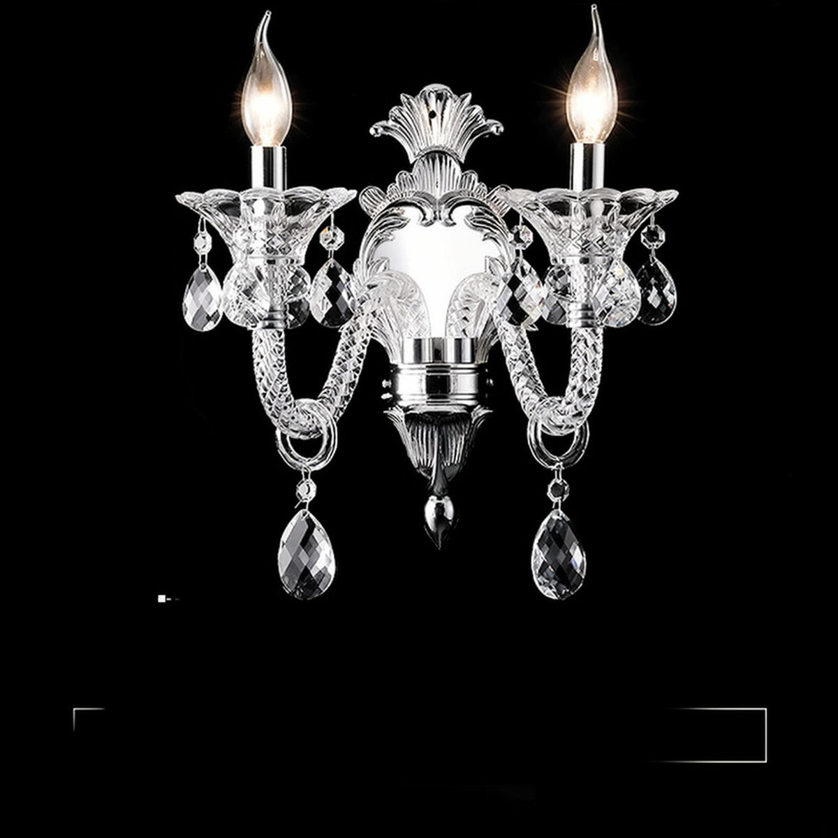 AM0840 — French Grand Hall Crystal Stainless Steel Chandelier for Living Rooms & Dining Rooms
