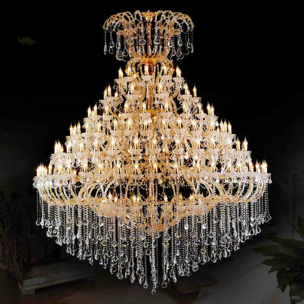 AM0762 — European Duplex Crystal Chandelier for Dining Rooms