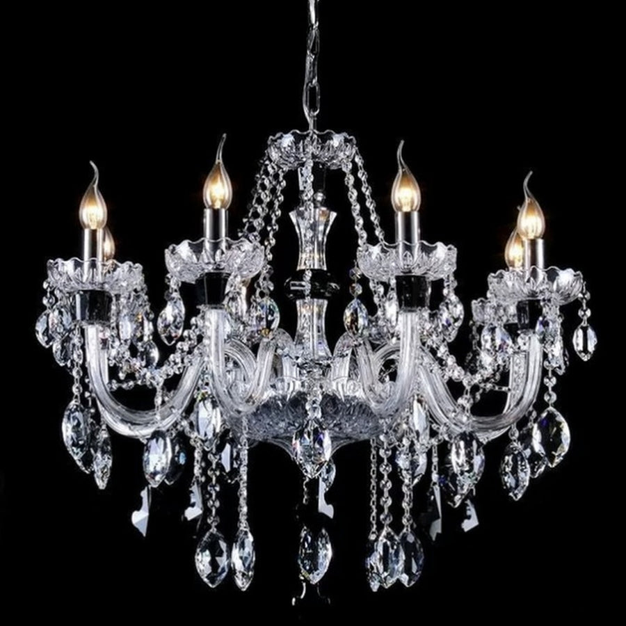 AM0729 — European Crystal Chandelier for Studies