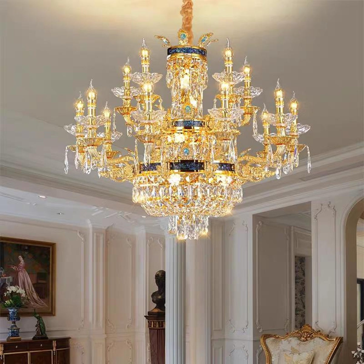 AM0604 — French Chandelier for Living Rooms
