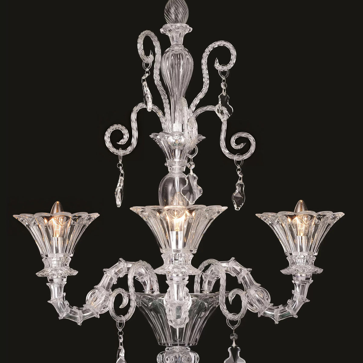 AM0850 — Italian Luxury Crystal French Iron Wall Light for Stairwells & Living Rooms