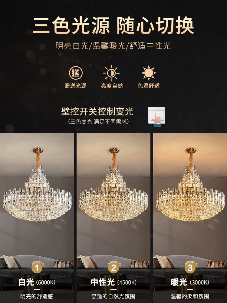 AM0053 · Italian Crystal Chandelier for Living Spaces · 5 Configurations — AM0053, view 4