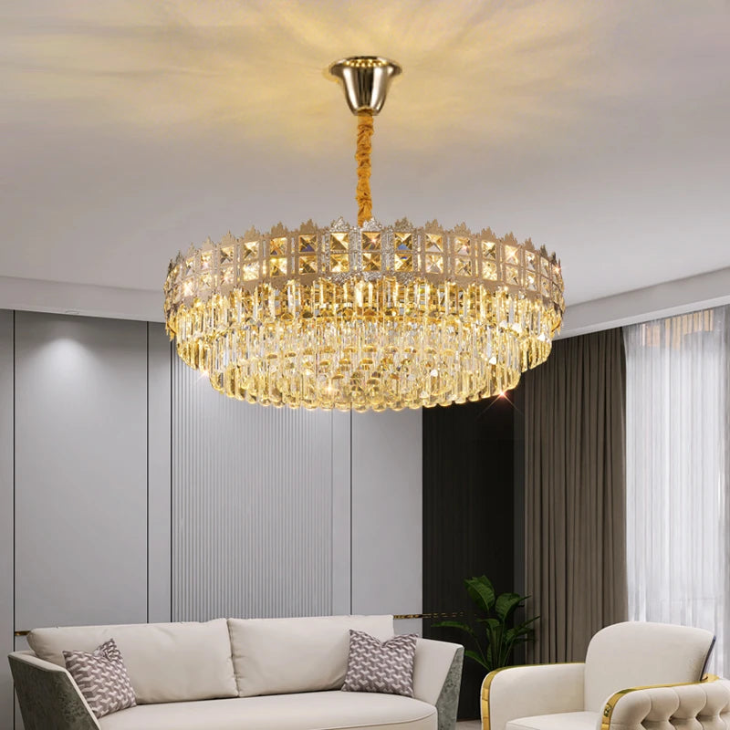 AM0032 · Modern Crystal Chandelier for Dining Rooms · 4 Configurations — AM0032, view 4