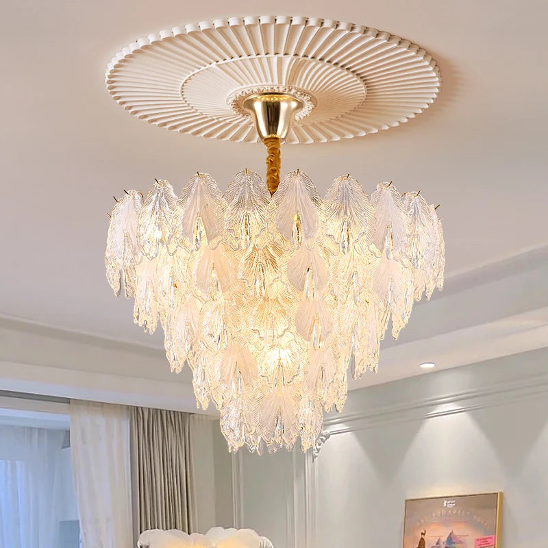 AM0128 · French Glass Chandelier for Dining Rooms · 3 Configurations — AM0128, view 4