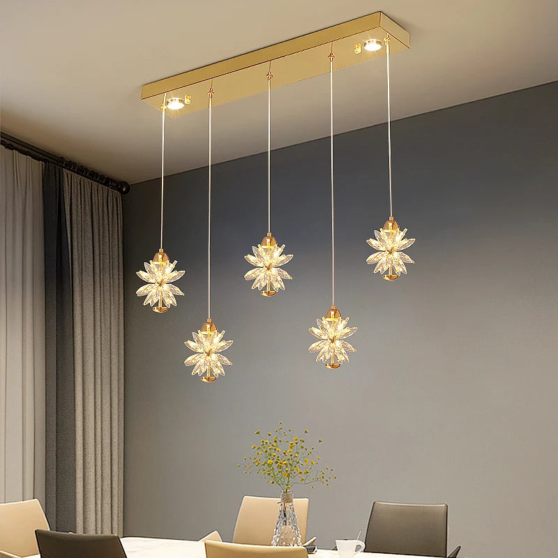 AM0058 · Modern Minimalist Crystal Chandelier · 4 Configurations — AM0058, view 4