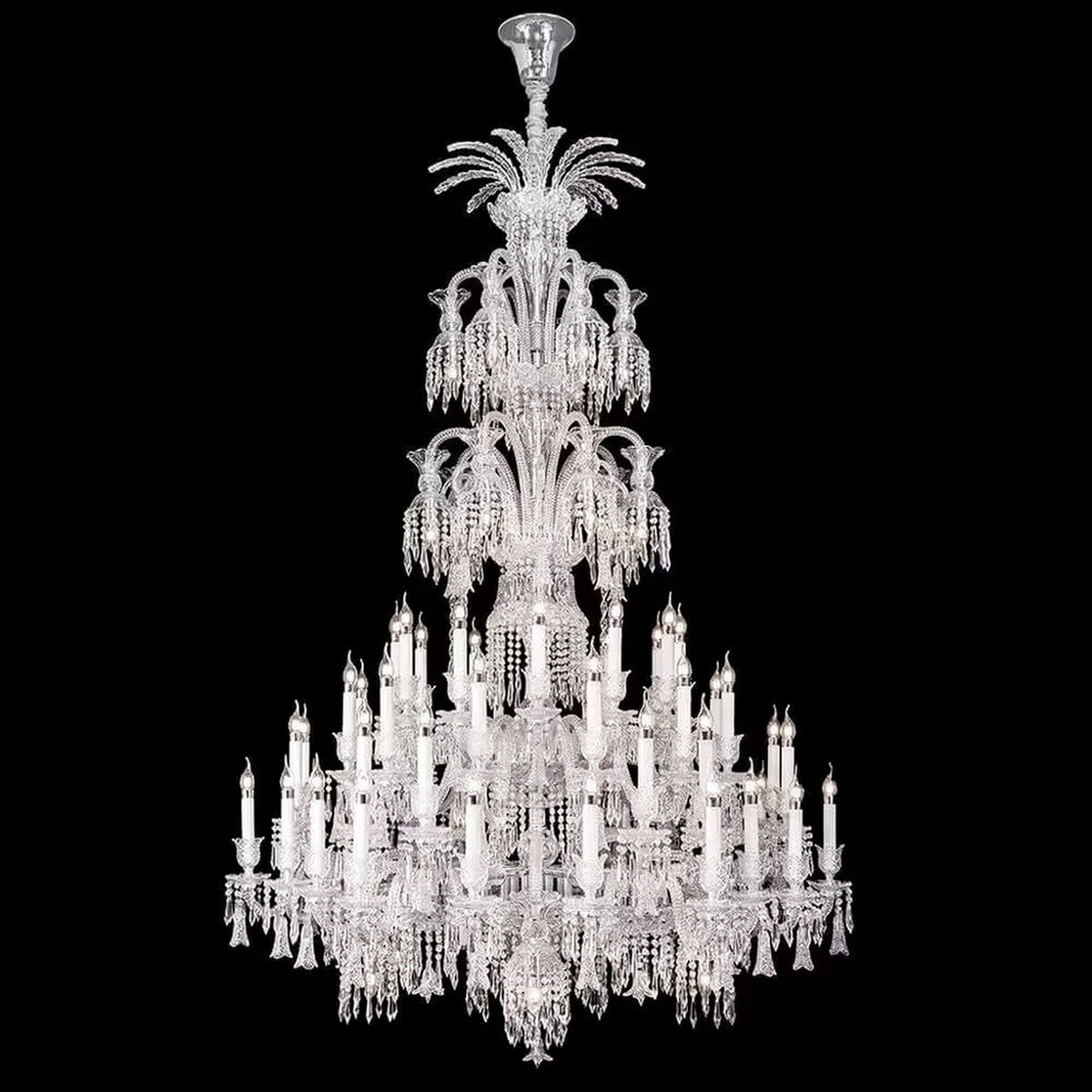 AM0785 — European Round Candle Iron Chandelier for Living Rooms & Dining Rooms