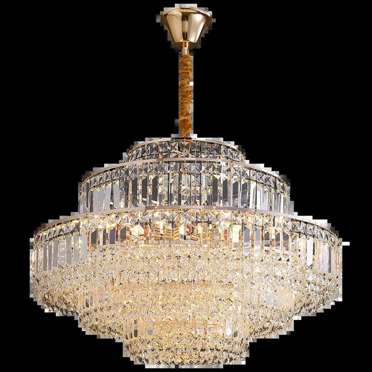AM0598 — Modern Minimalist Crystal Chandelier for Living Rooms