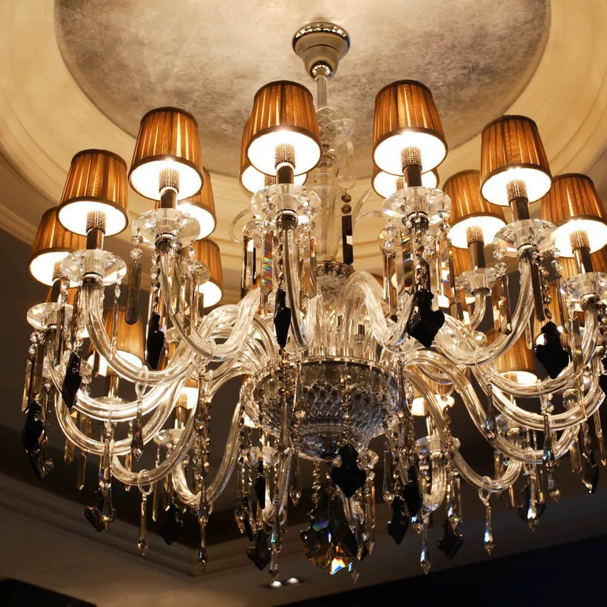 AM0716 — European Grand Hall Crystal Chandelier for Living Rooms & Dining Rooms