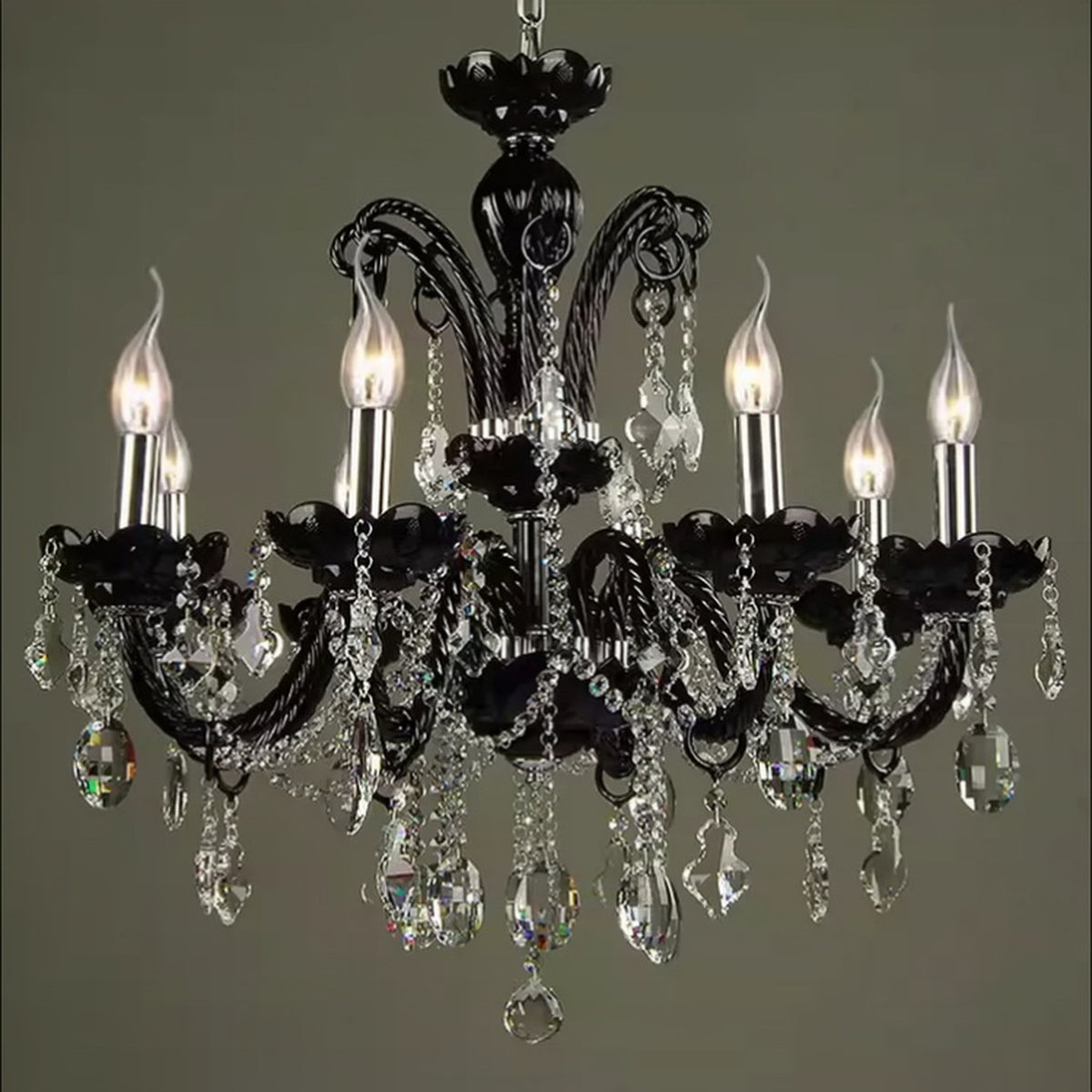 AM0821 — European Crystal Chandelier for Living Rooms & Dining Rooms