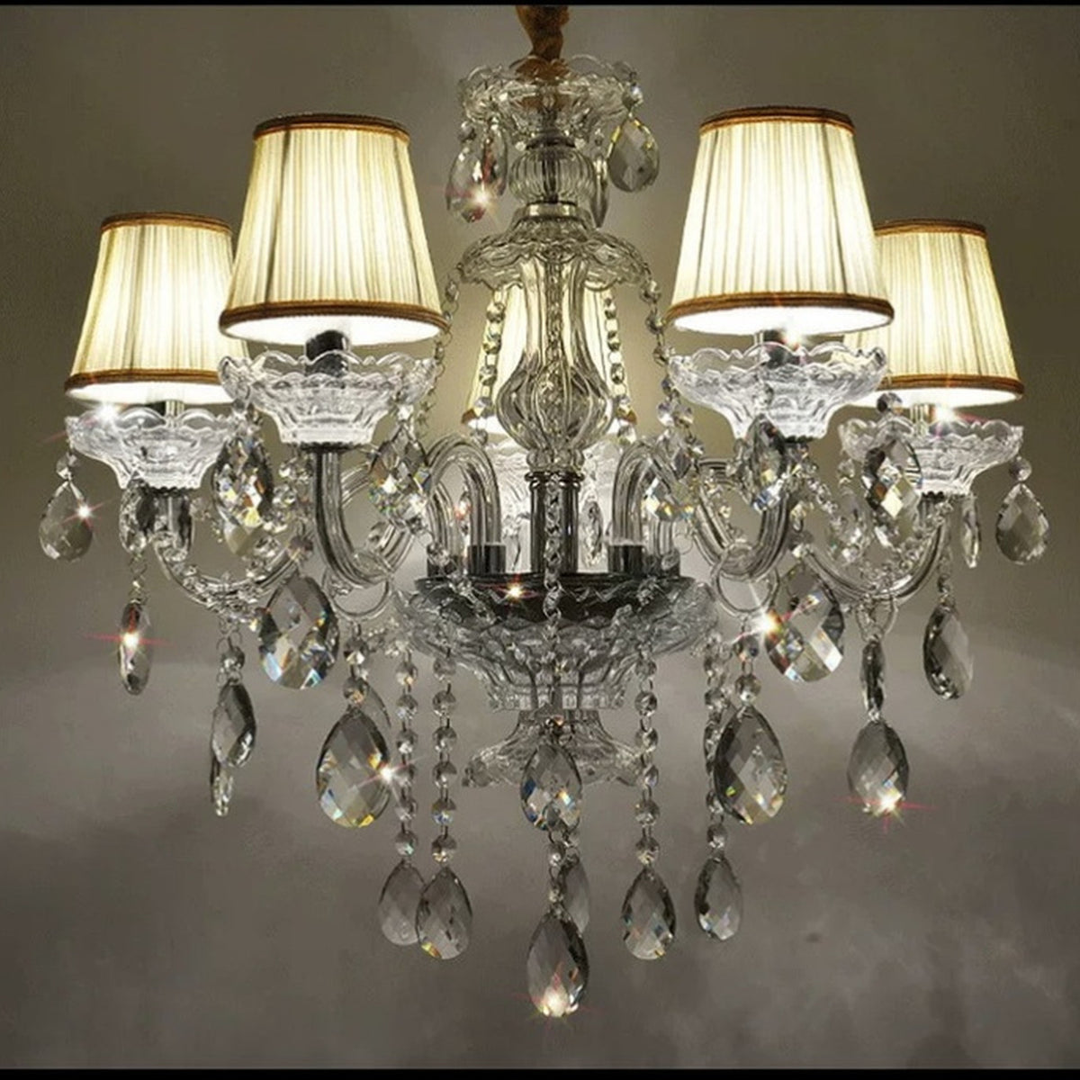 AM0805 — European Crystal Chandelier for Retail Spaces & Gym Spaces