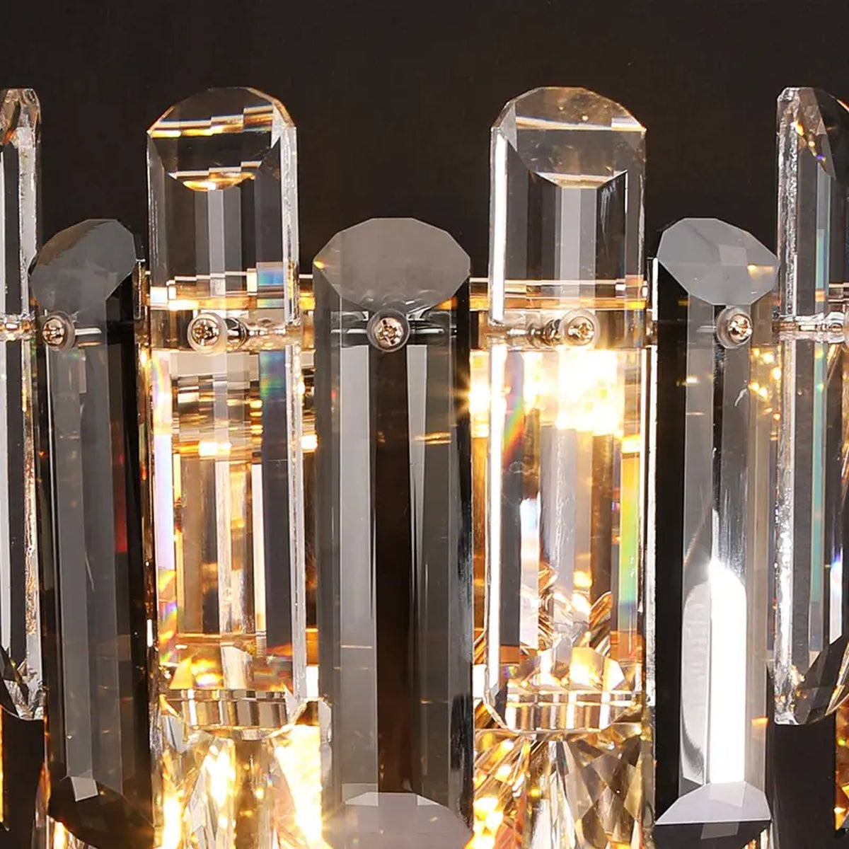 AM0534 — Postmodern Crystal Wall Light for Living Rooms