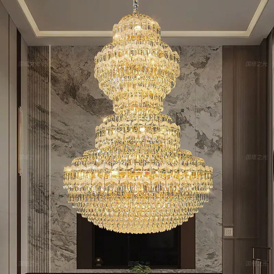 AM0693 — Modern Luxury Imported K9 Crystal Chandelier for Villas