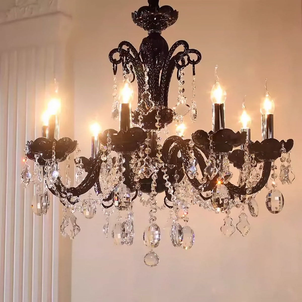 AM0749 — European Crystal American Chandelier for Dining Rooms