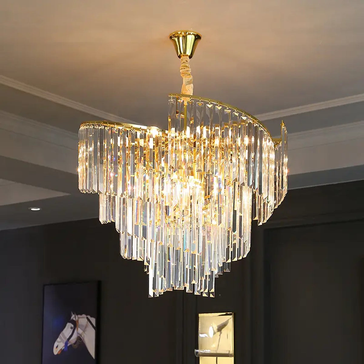 AM0510 — Postmodern Sailing Chandelier for Living Rooms