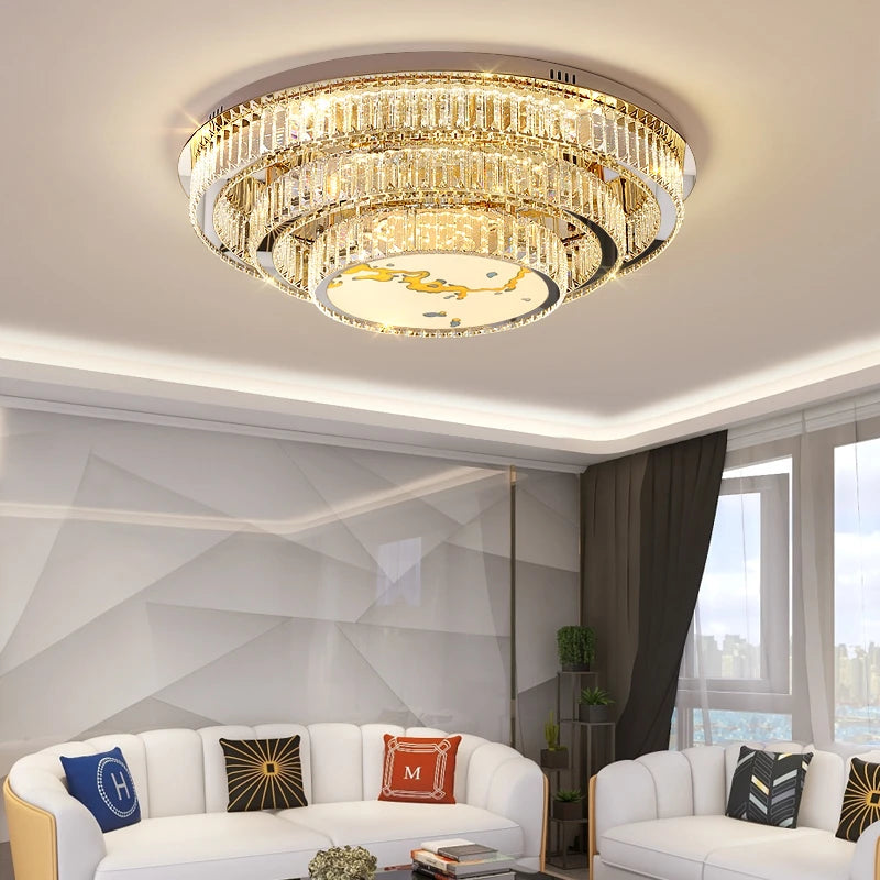 AM0110 · Flush Mount Enamel-Color Ceiling Light for Bedrooms · 4 Configurations — AM0110, view 4